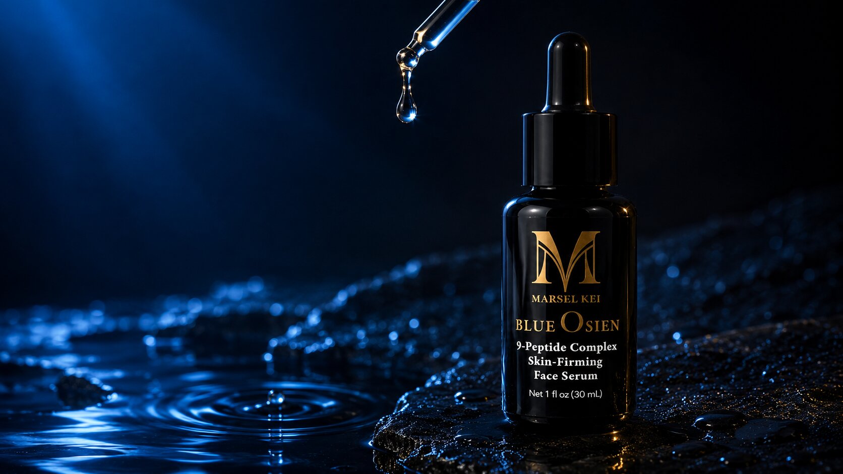 Blue Osien Skin-Firming Face Serum by MARSEL KEI