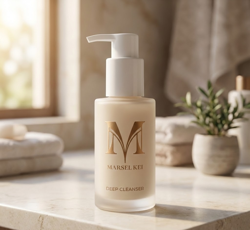 MARSEL KEI Deep Cleanser with its gentle, luxurious gel formula